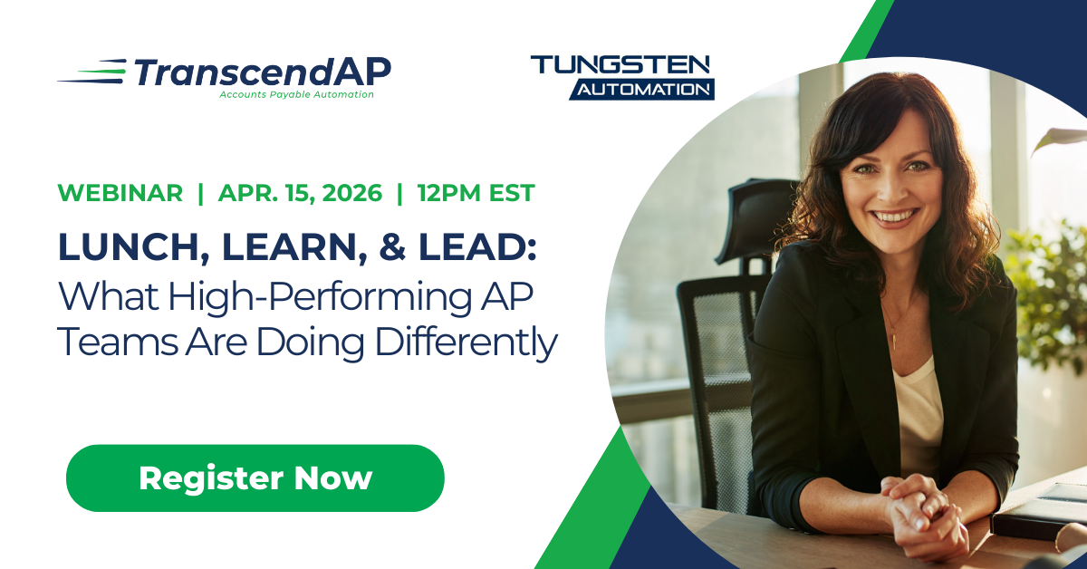Lunch, Learn & Lead: What High-Performing AP Teams Are Doing Differently